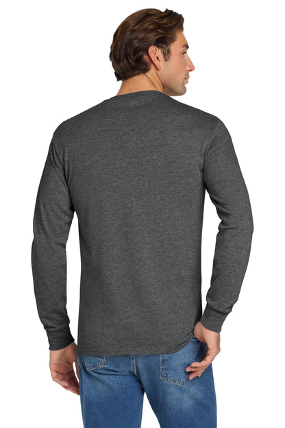 Jerzees - Dri-Power 50/50 Cotton/Poly Long Sleeve T-Shirt.  29LS