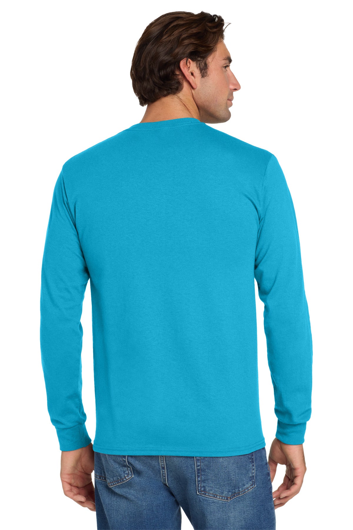 Jerzees - Dri-Power 50/50 Cotton/Poly Long Sleeve T-Shirt.  29LS
