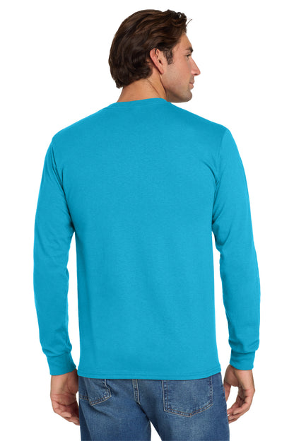 Jerzees - Dri-Power 50/50 Cotton/Poly Long Sleeve T-Shirt.  29LS