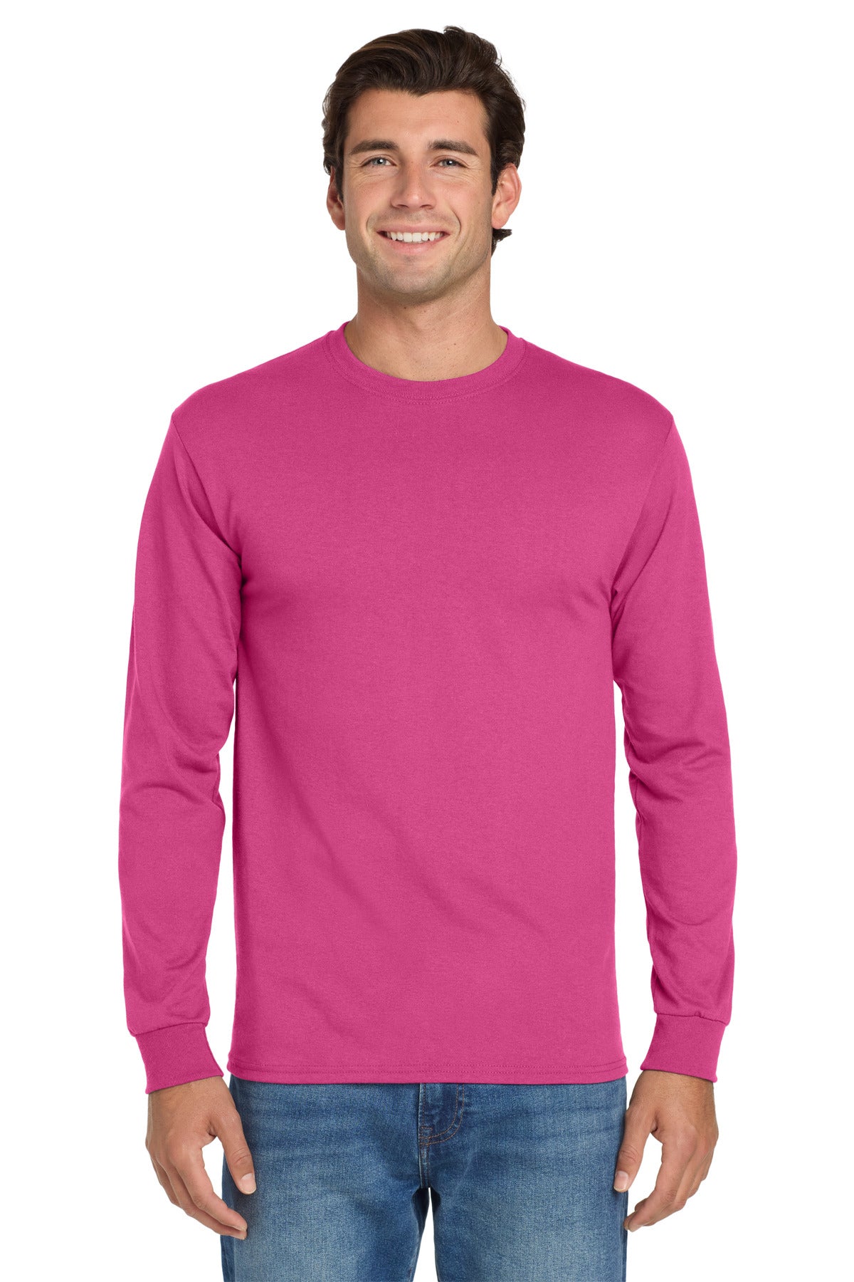 Jerzees - Dri-Power 50/50 Cotton/Poly Long Sleeve T-Shirt.  29LS