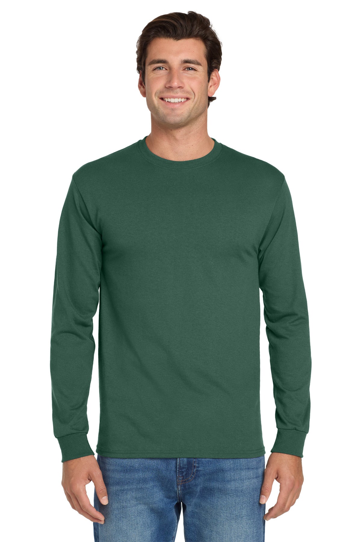 Jerzees - Dri-Power 50/50 Cotton/Poly Long Sleeve T-Shirt.  29LS