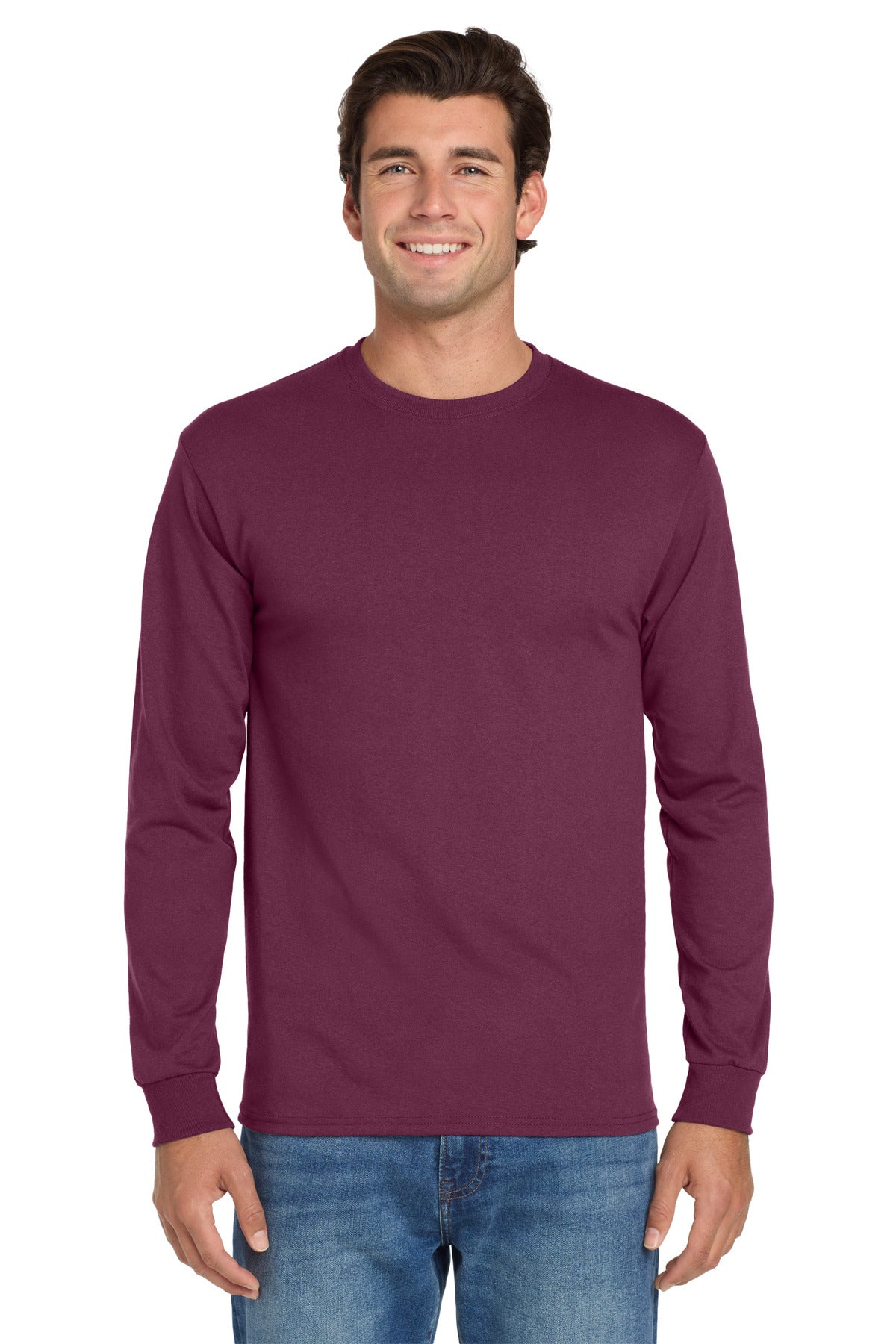 Jerzees - Dri-Power 50/50 Cotton/Poly Long Sleeve T-Shirt.  29LS