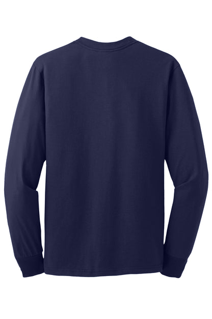 Jerzees - Dri-Power 50/50 Cotton/Poly Long Sleeve T-Shirt.  29LS