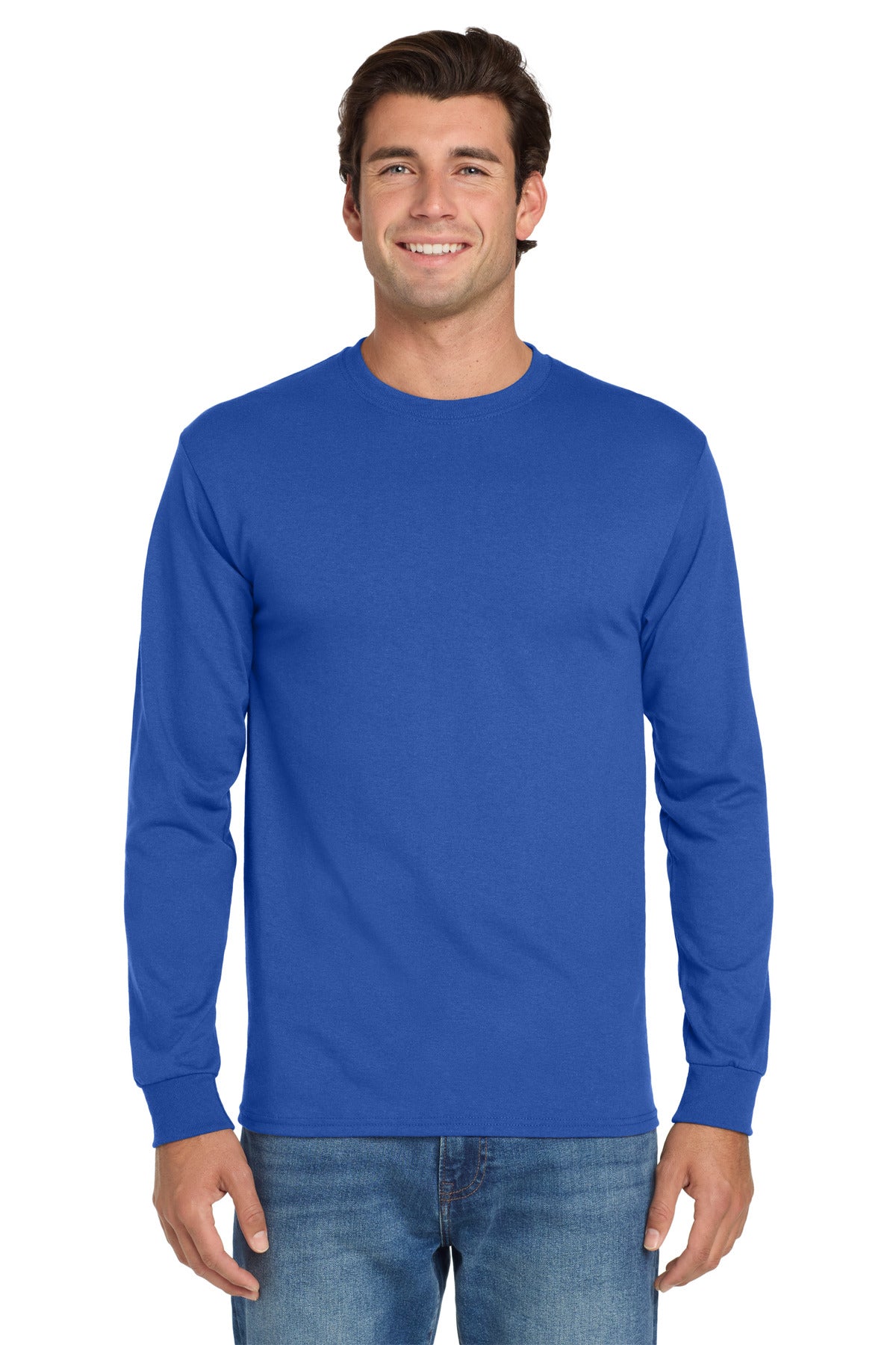 Jerzees - Dri-Power 50/50 Cotton/Poly Long Sleeve T-Shirt.  29LS