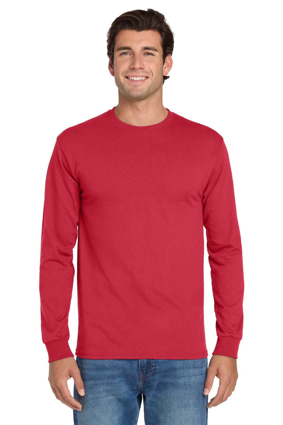 Jerzees - Dri-Power 50/50 Cotton/Poly Long Sleeve T-Shirt.  29LS