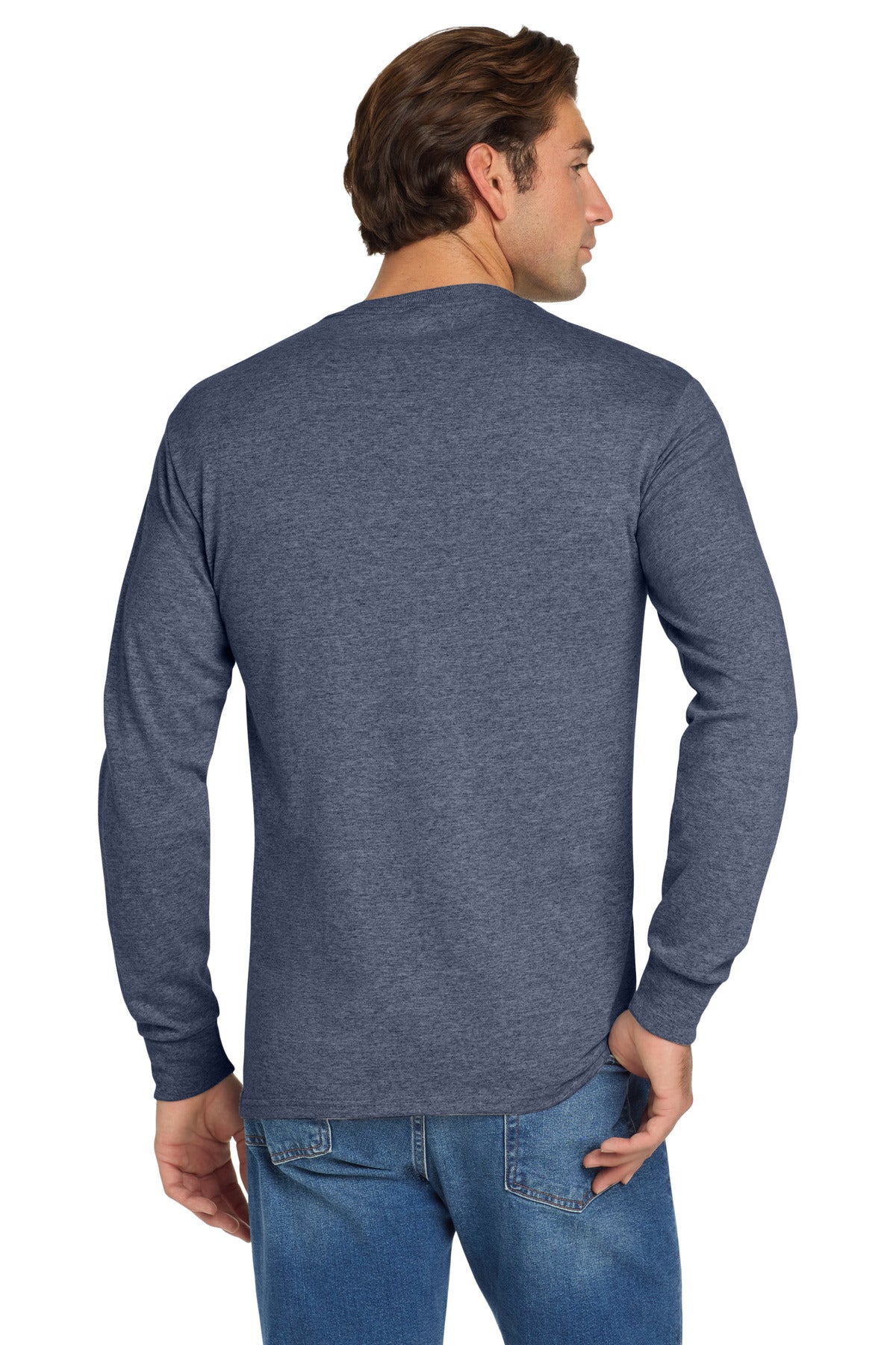 Jerzees - Dri-Power 50/50 Cotton/Poly Long Sleeve T-Shirt.  29LS