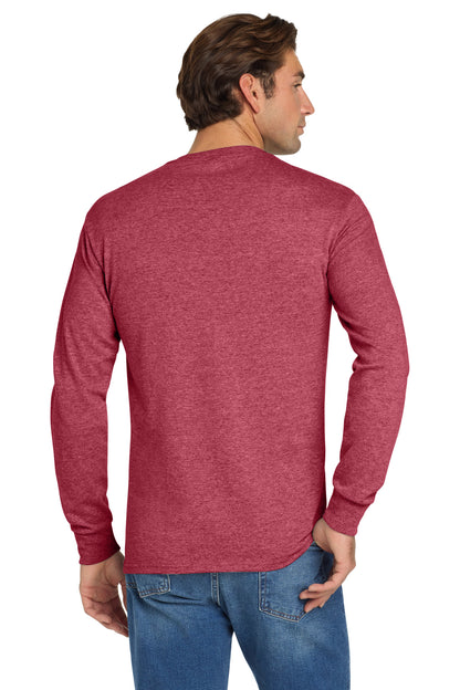 Jerzees - Dri-Power 50/50 Cotton/Poly Long Sleeve T-Shirt.  29LS