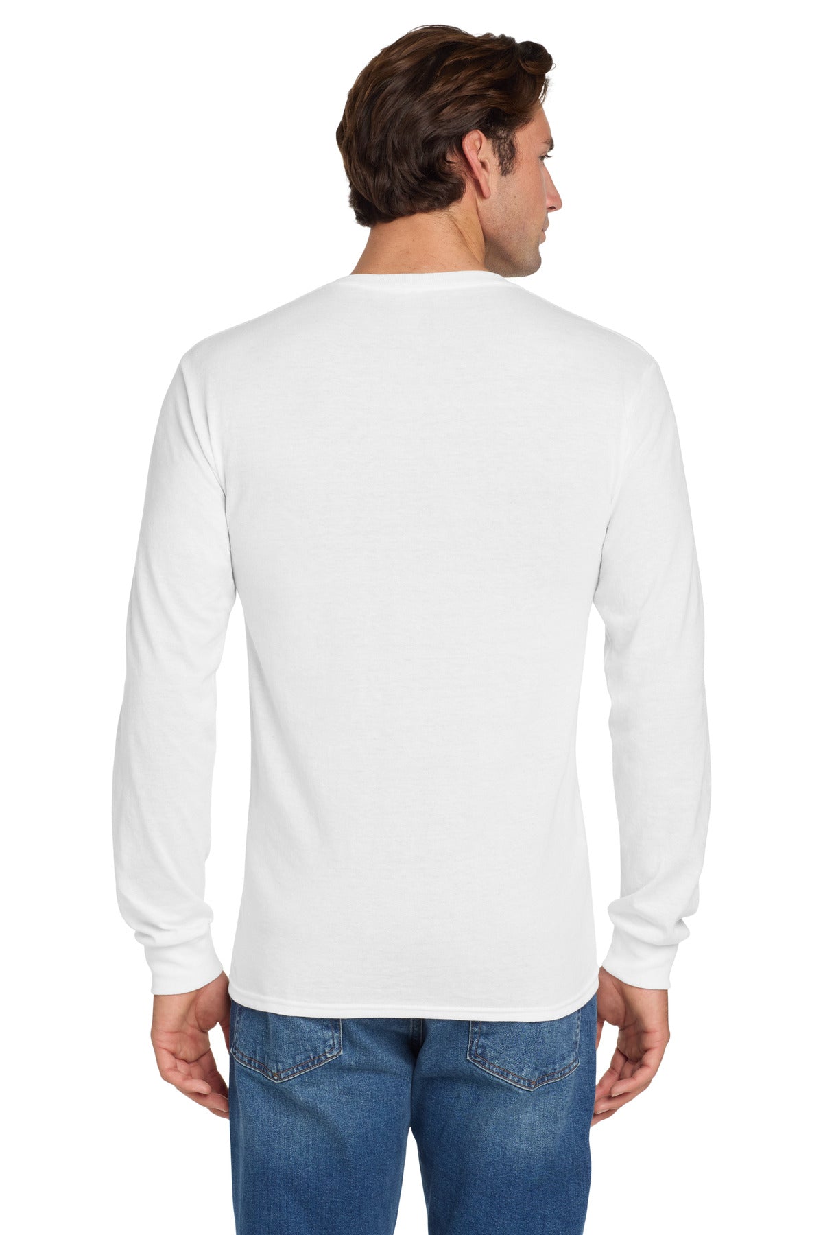 Jerzees - Dri-Power 50/50 Cotton/Poly Long Sleeve T-Shirt.  29LS