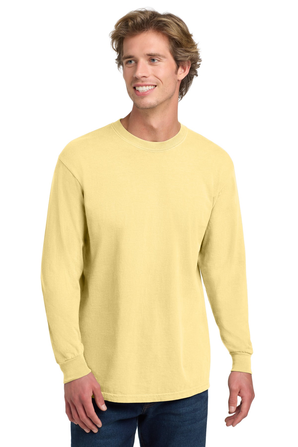 COMFORT COLORS  Heavyweight Ring Spun Long Sleeve Tee. 6014