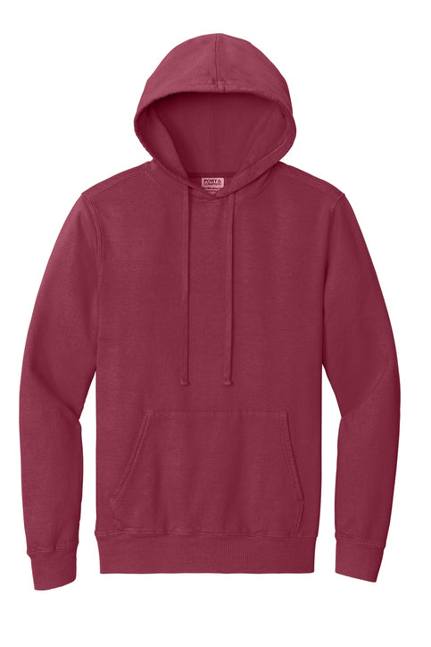 Port & Co™ Beach Wash® Garment-Dyed Pullover Hooded Sweatshirt PC098H