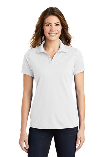 Sport-Tek Ladies PosiCharge RacerMesh Polo. (Light Colors) LST640 (Embroidery)