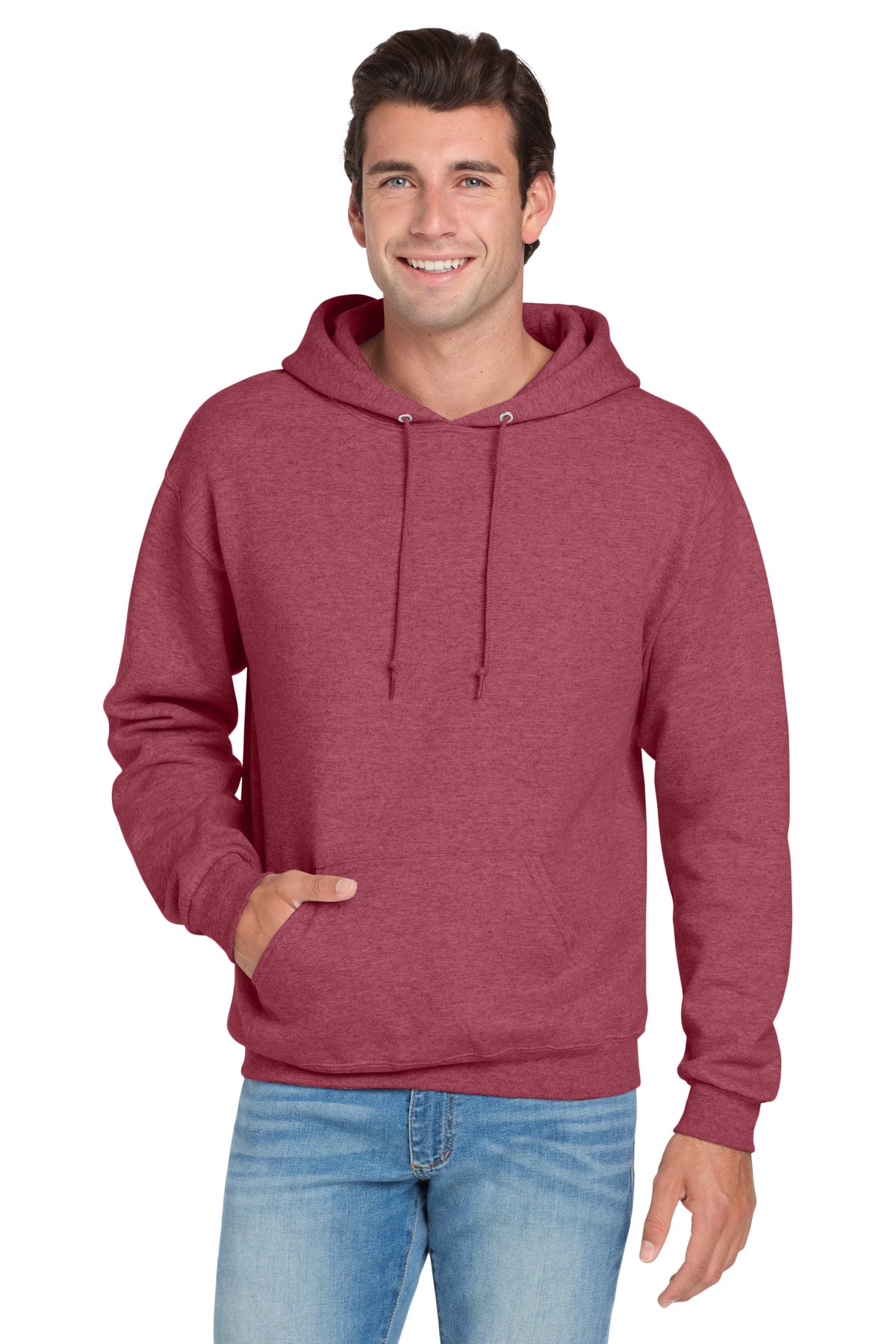 Jerzees NuBlend Pullover Hooded Sweatshirt.  996M