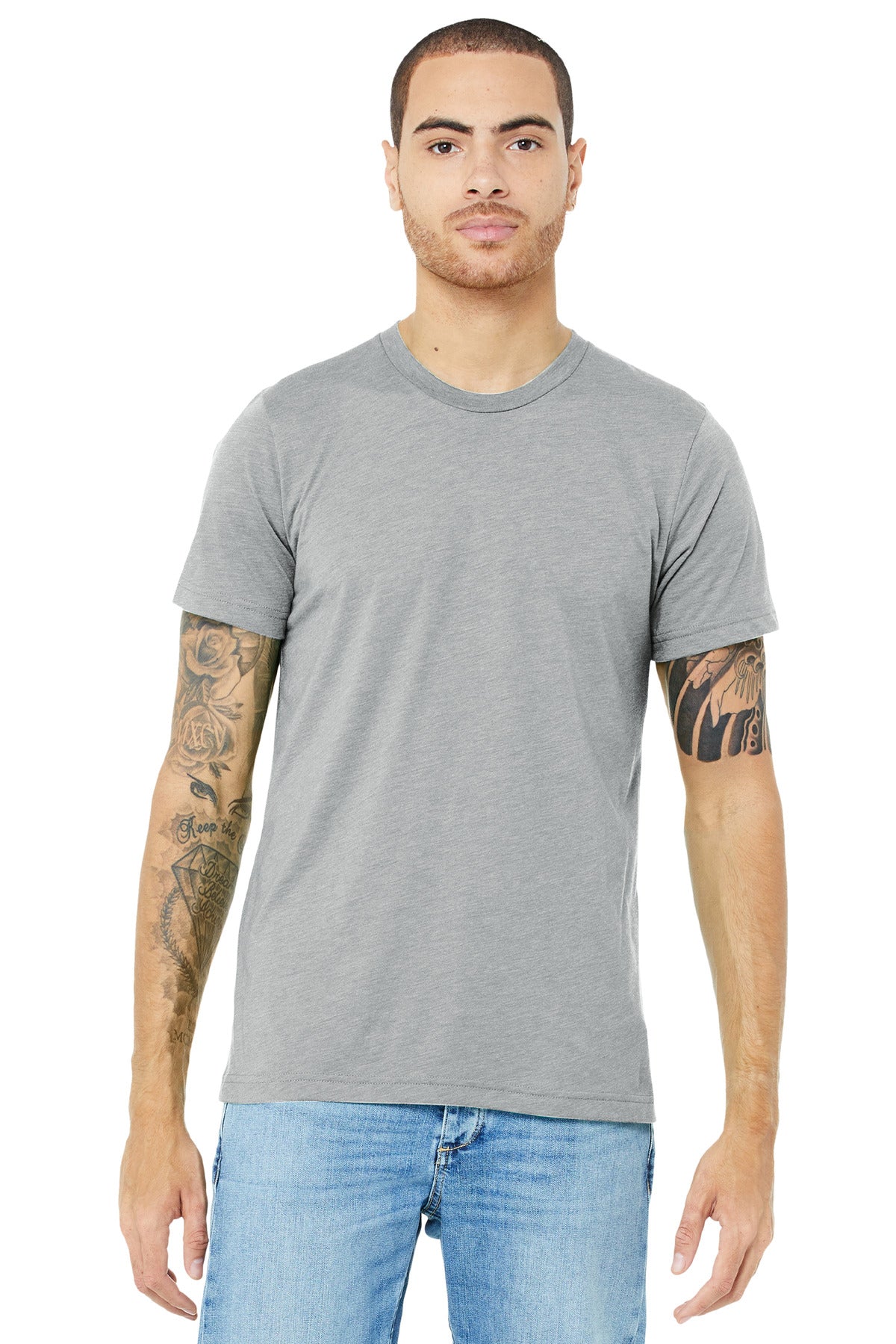 BELLA+CANVAS  Unisex Triblend Short Sleeve Tee. BC3413