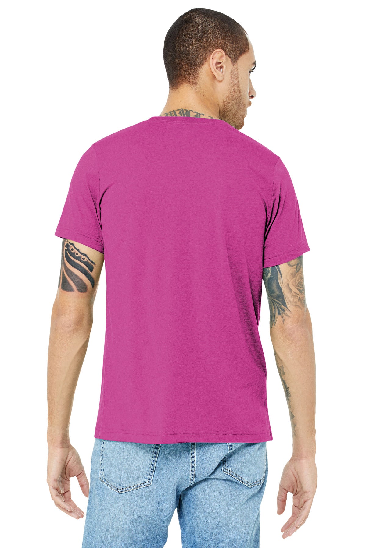 BELLA+CANVAS  Unisex Triblend Short Sleeve Tee. BC3413