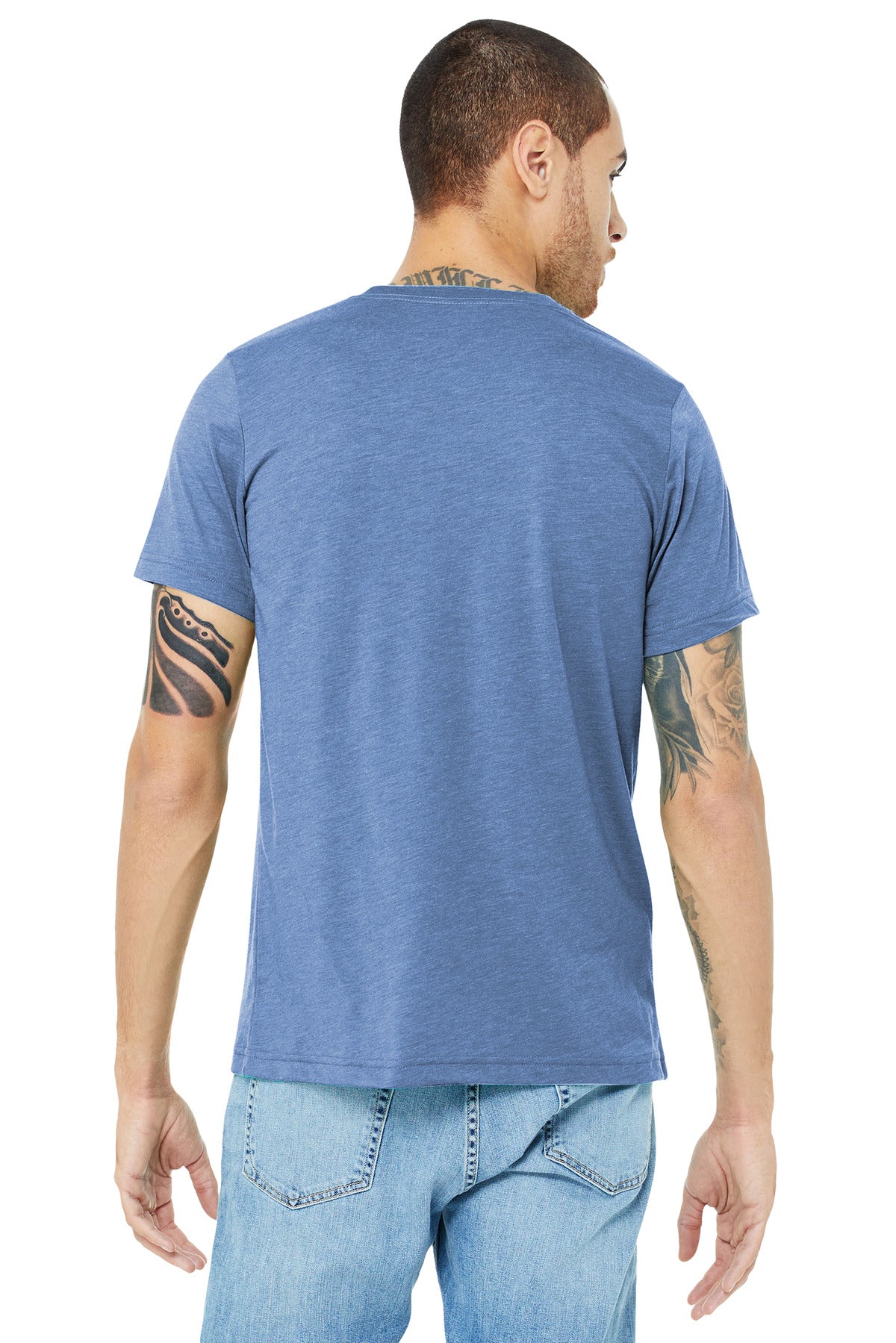 BELLA+CANVAS  Unisex Triblend Short Sleeve Tee. BC3413