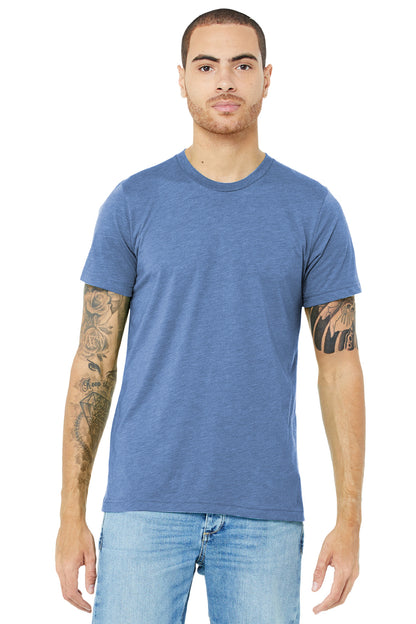 BELLA+CANVAS  Unisex Triblend Short Sleeve Tee. BC3413