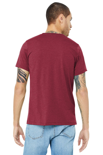 BELLA+CANVAS  Unisex Triblend Short Sleeve Tee. BC3413