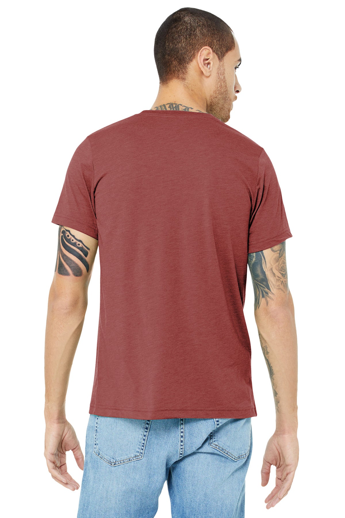 BELLA+CANVAS  Unisex Triblend Short Sleeve Tee. BC3413