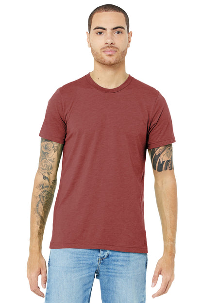 BELLA+CANVAS  Unisex Triblend Short Sleeve Tee. BC3413