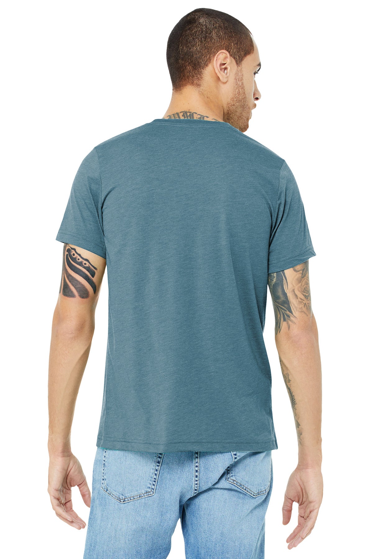 BELLA+CANVAS  Unisex Triblend Short Sleeve Tee. BC3413