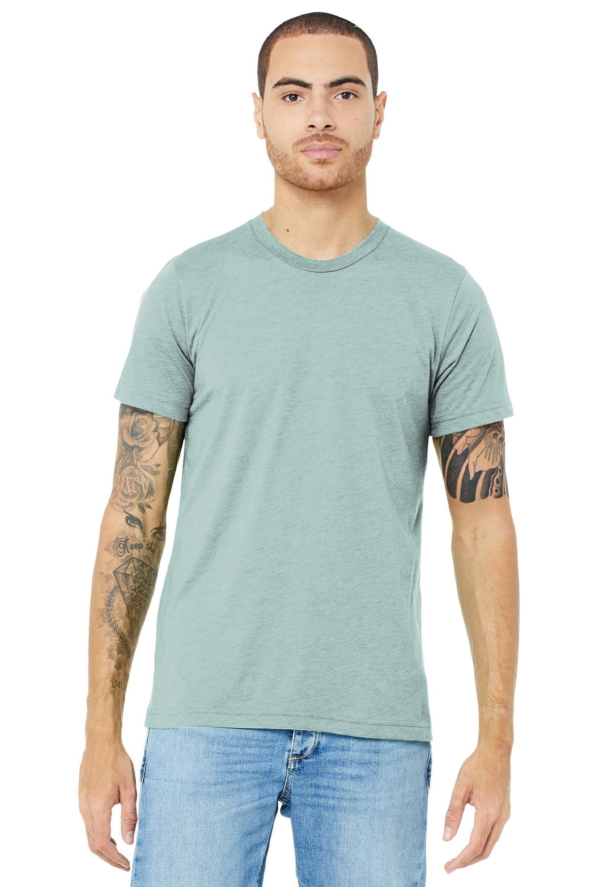 BELLA+CANVAS  Unisex Triblend Short Sleeve Tee. BC3413