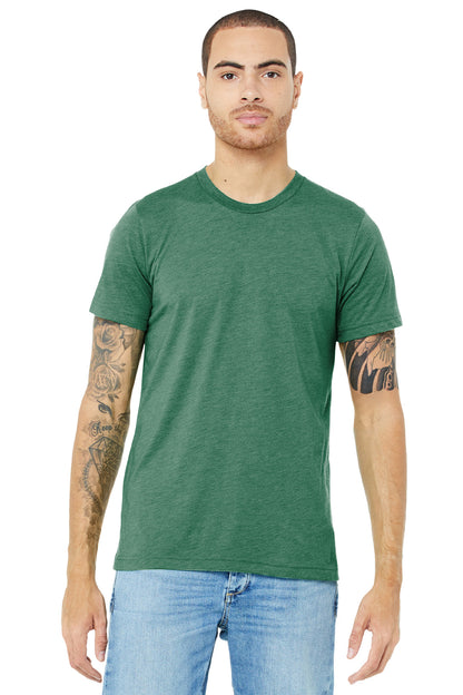 BELLA+CANVAS  Unisex Triblend Short Sleeve Tee. BC3413