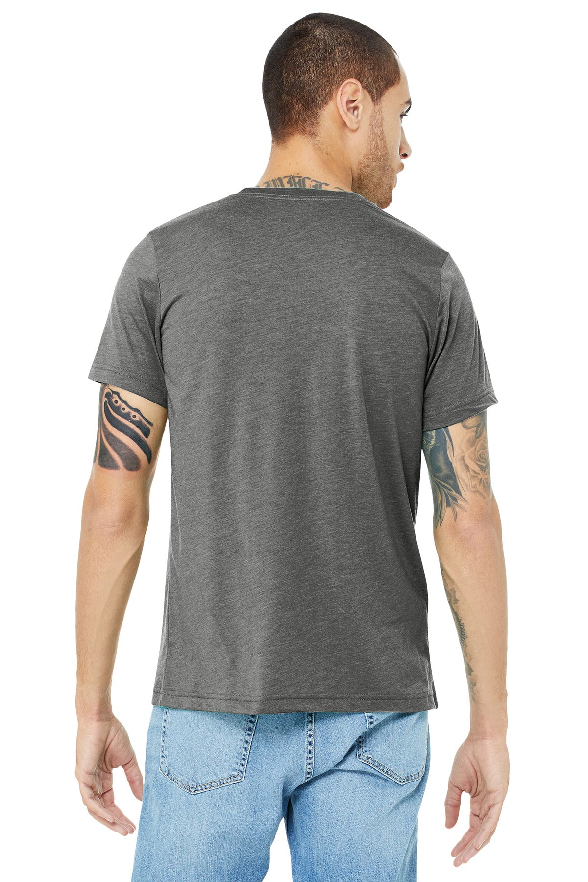 BELLA+CANVAS  Unisex Triblend Short Sleeve Tee. BC3413