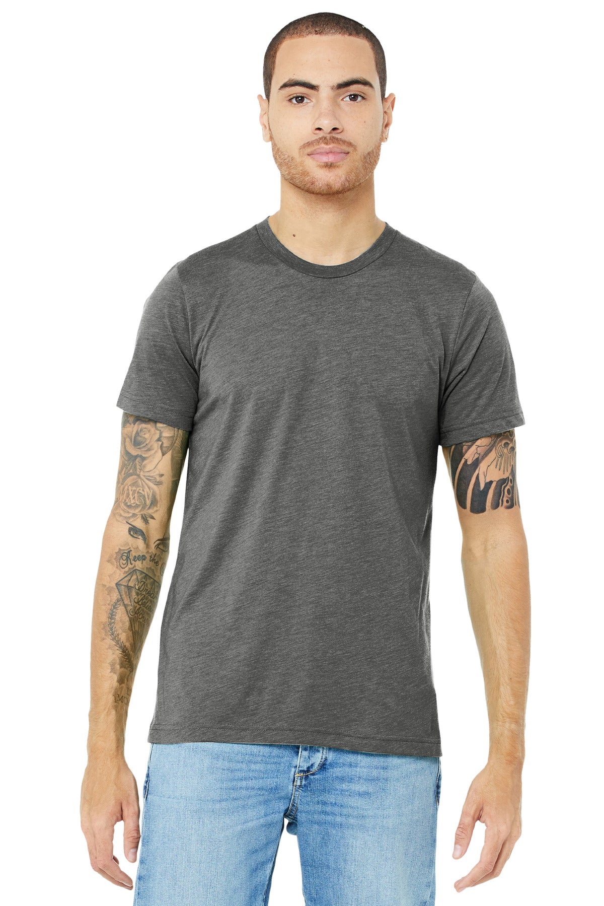 BELLA+CANVAS  Unisex Triblend Short Sleeve Tee. BC3413