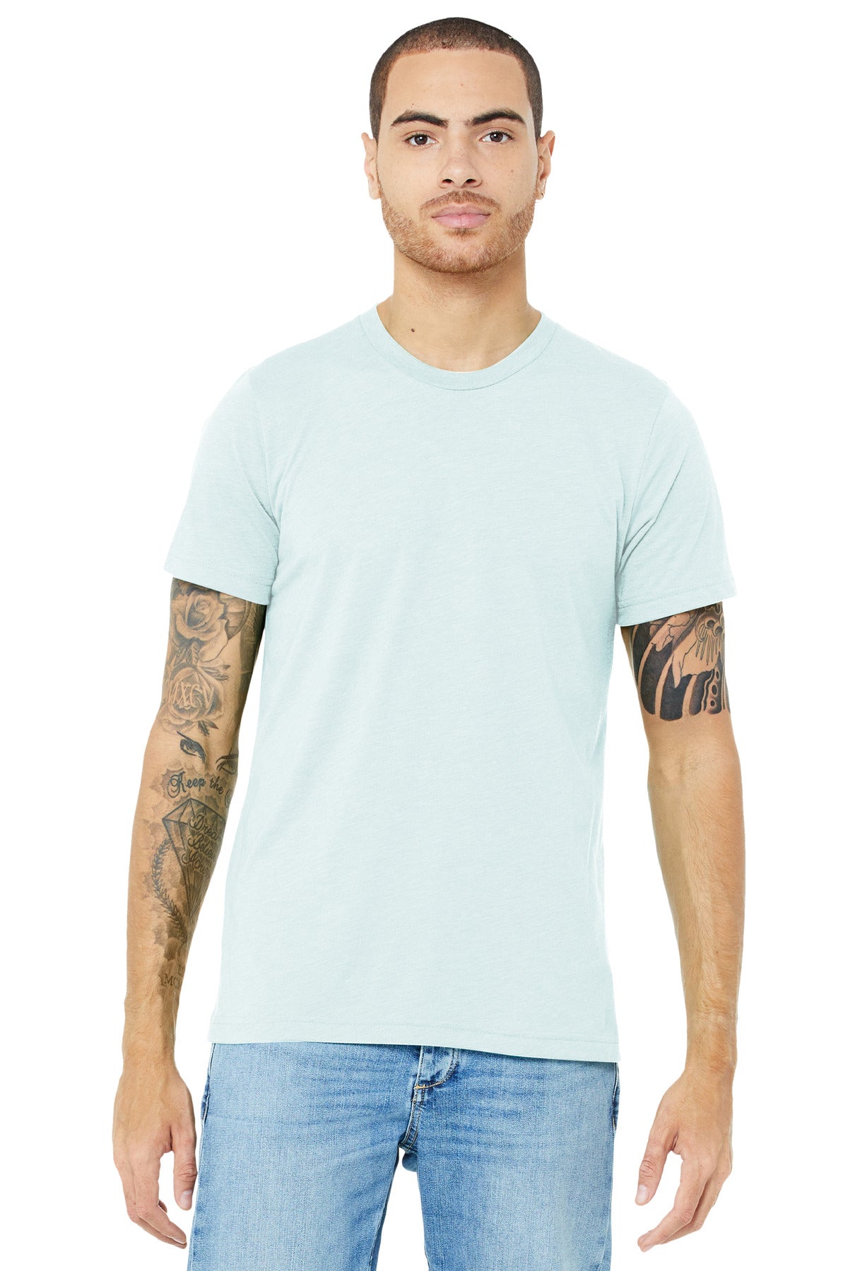 BELLA+CANVAS  Unisex Triblend Short Sleeve Tee. BC3413