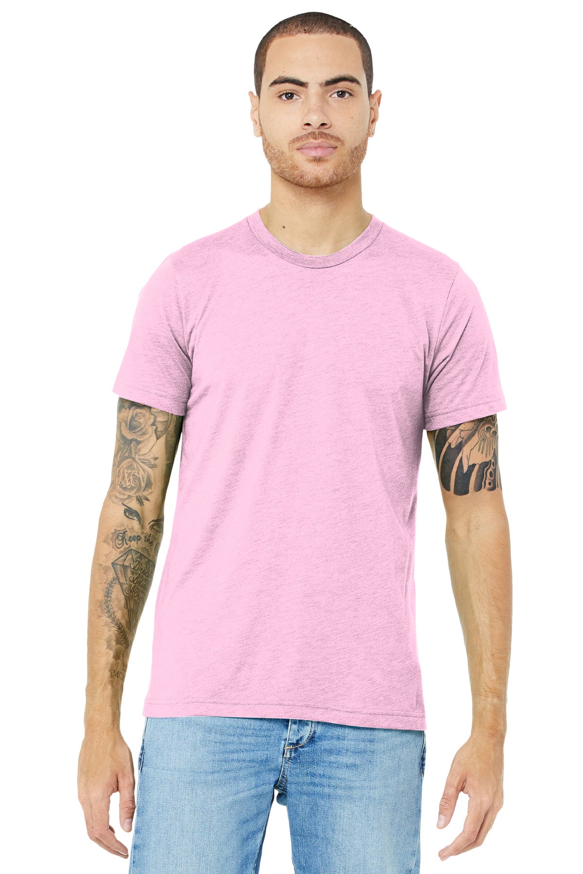 BELLA+CANVAS  Unisex Triblend Short Sleeve Tee. BC3413