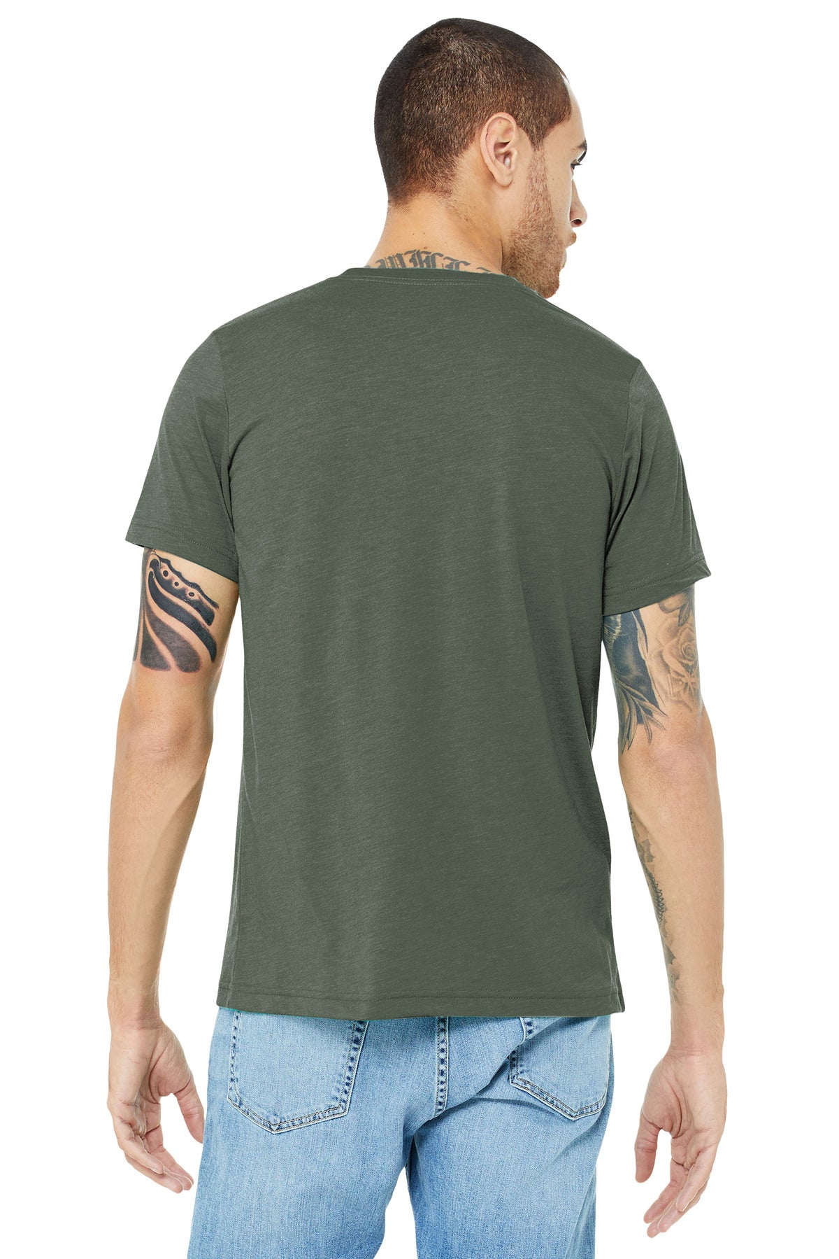 BELLA+CANVAS  Unisex Triblend Short Sleeve Tee. BC3413