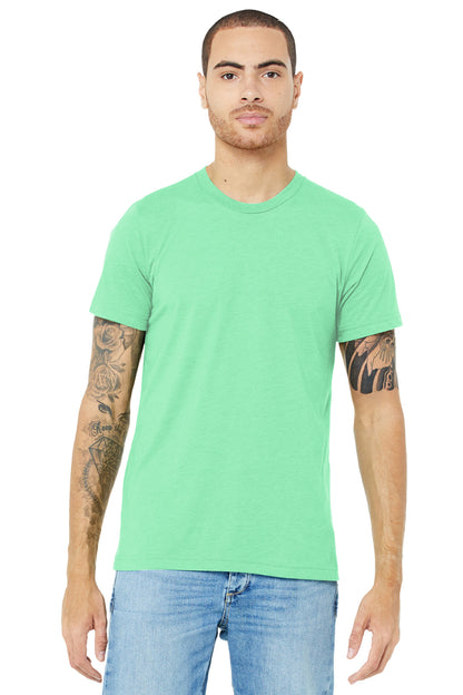 BELLA+CANVAS  Unisex Triblend Short Sleeve Tee. BC3413