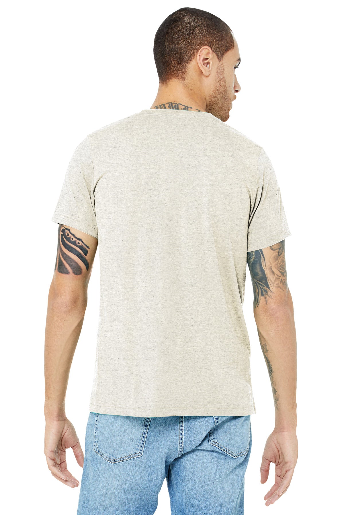 BELLA+CANVAS  Unisex Triblend Short Sleeve Tee. BC3413