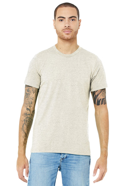 BELLA+CANVAS  Unisex Triblend Short Sleeve Tee. BC3413