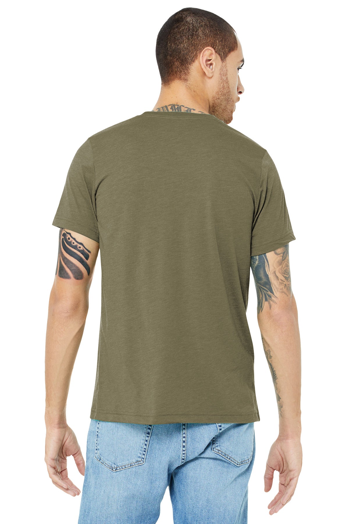 BELLA+CANVAS  Unisex Triblend Short Sleeve Tee. BC3413