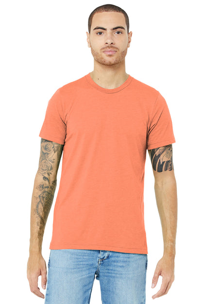 BELLA+CANVAS  Unisex Triblend Short Sleeve Tee. BC3413