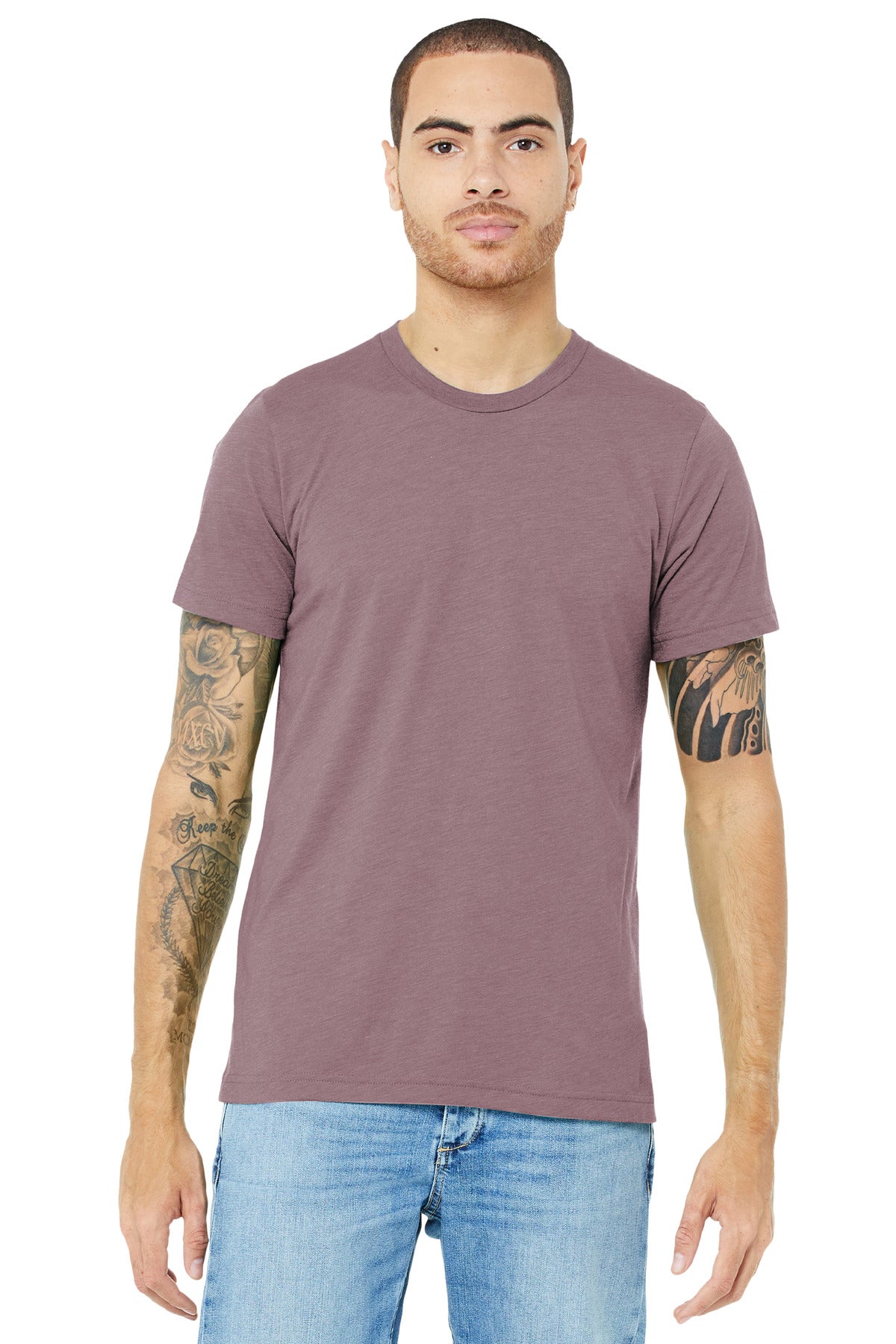 BELLA+CANVAS  Unisex Triblend Short Sleeve Tee. BC3413