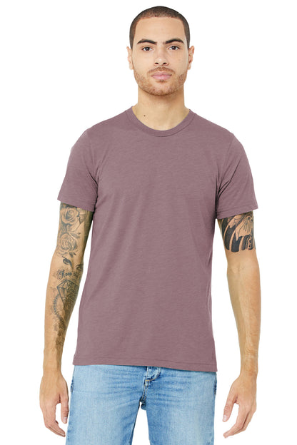 BELLA+CANVAS  Unisex Triblend Short Sleeve Tee. BC3413
