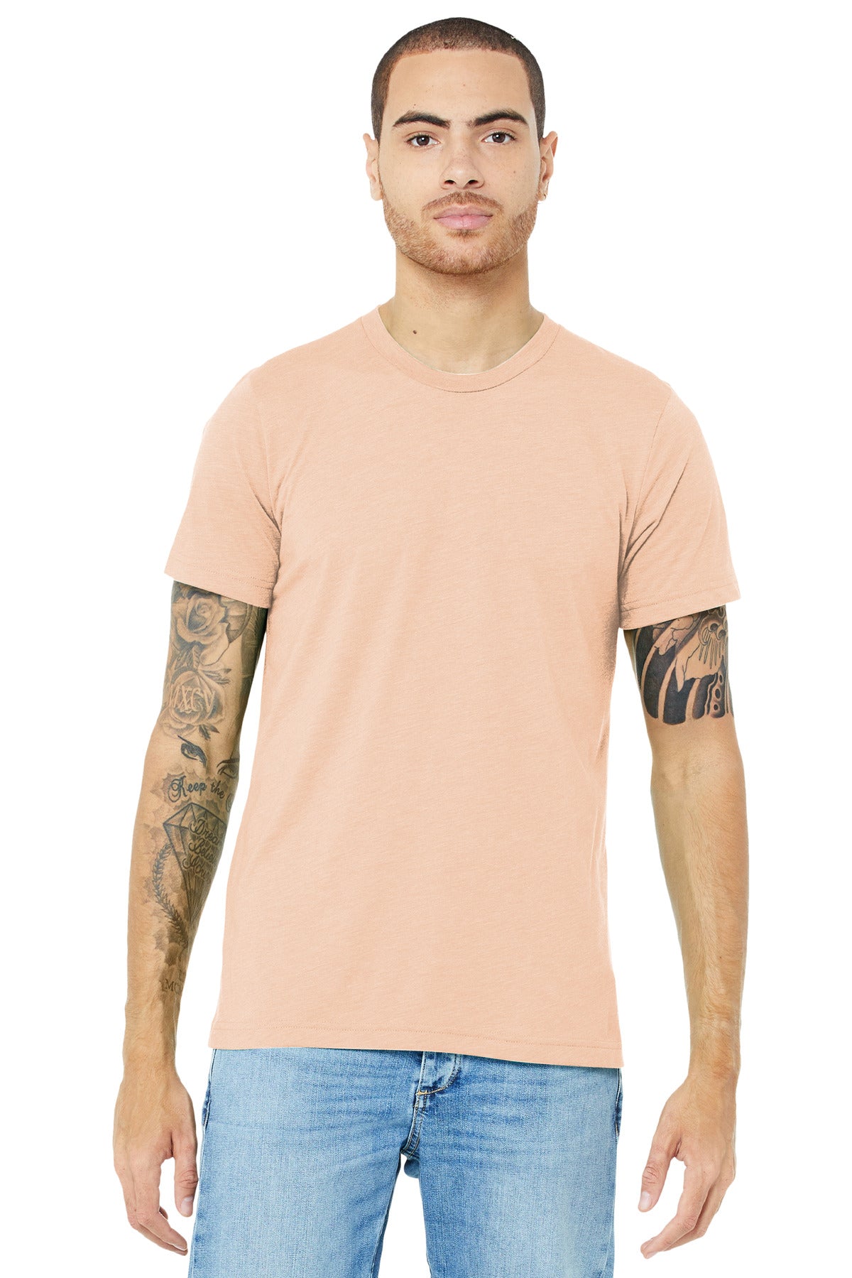 BELLA+CANVAS  Unisex Triblend Short Sleeve Tee. BC3413