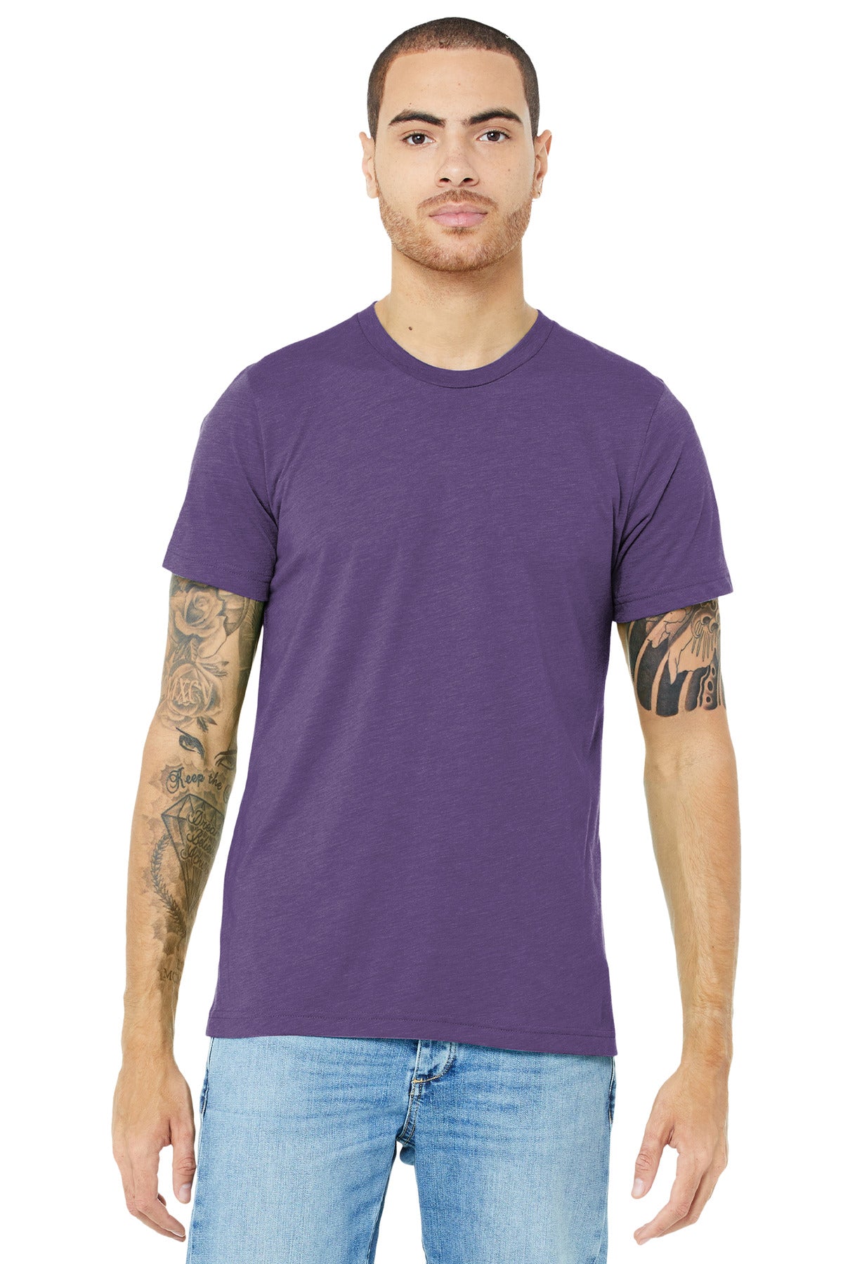 BELLA+CANVAS  Unisex Triblend Short Sleeve Tee. BC3413