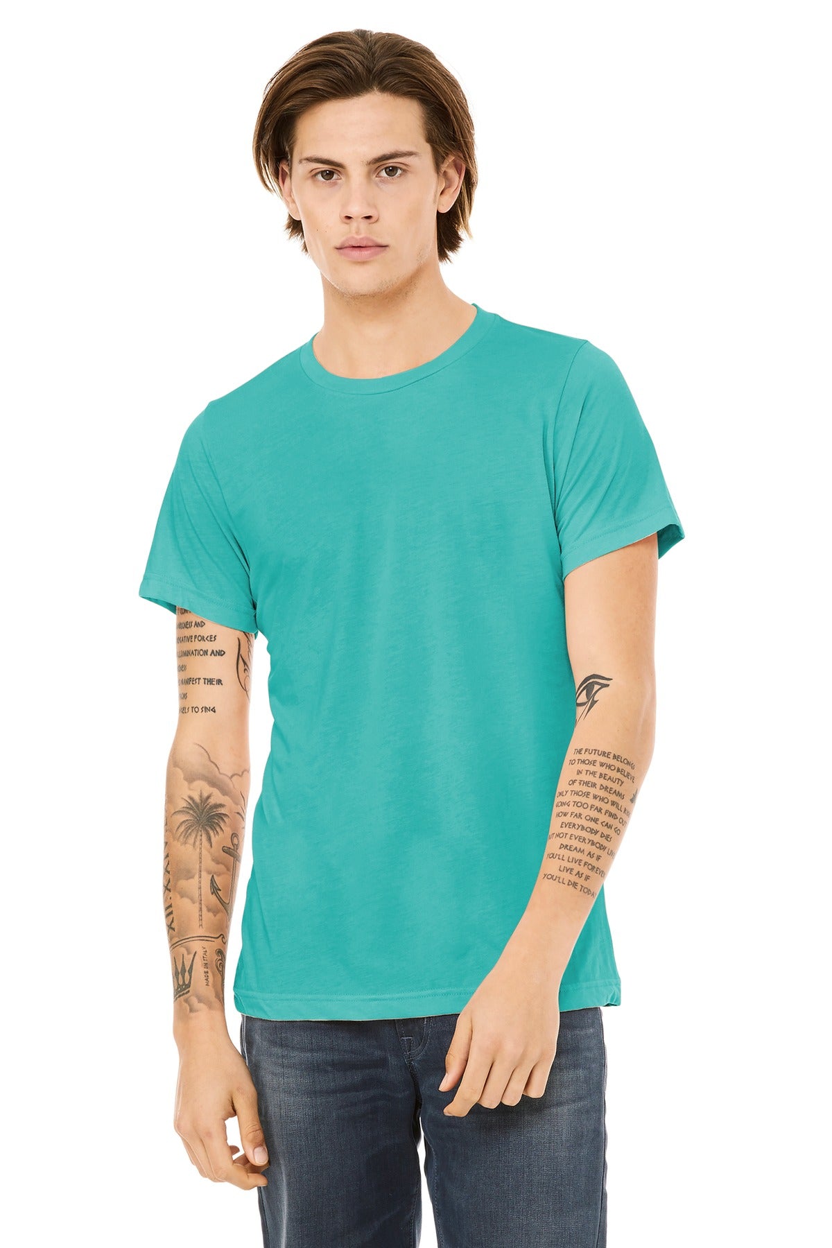 BELLA+CANVAS  Unisex Triblend Short Sleeve Tee. BC3413