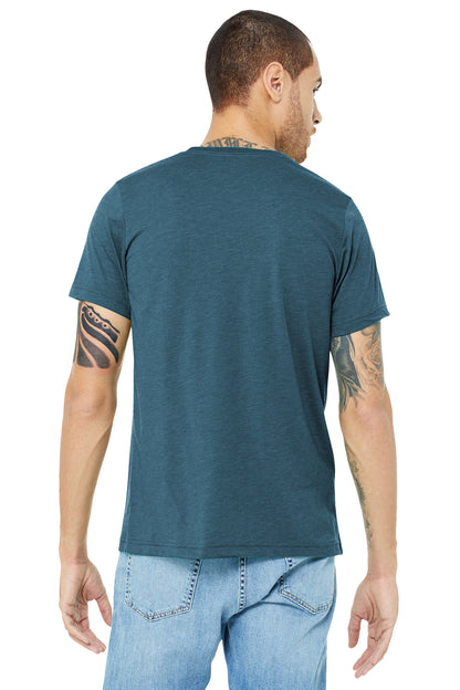BELLA+CANVAS  Unisex Triblend Short Sleeve Tee. BC3413