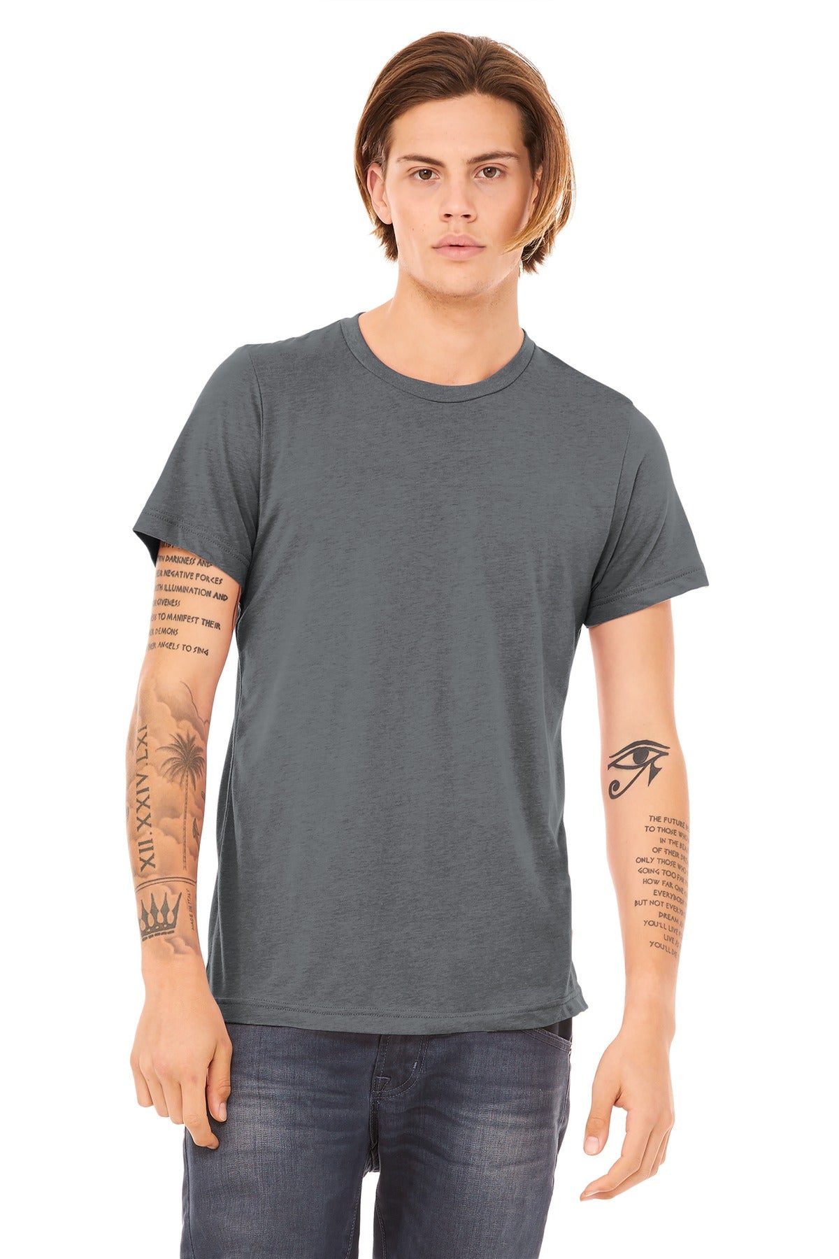 BELLA+CANVAS  Unisex Triblend Short Sleeve Tee. BC3413
