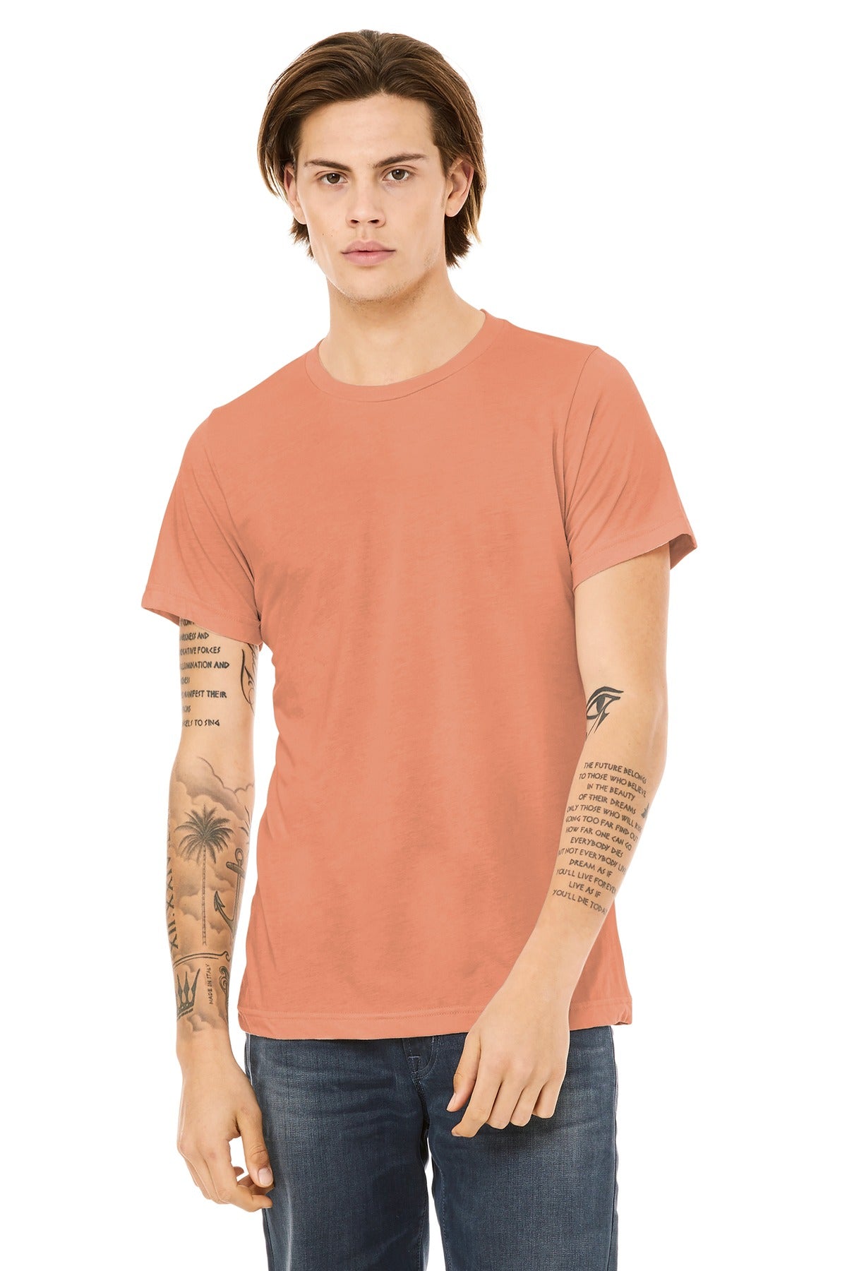 BELLA+CANVAS  Unisex Triblend Short Sleeve Tee. BC3413