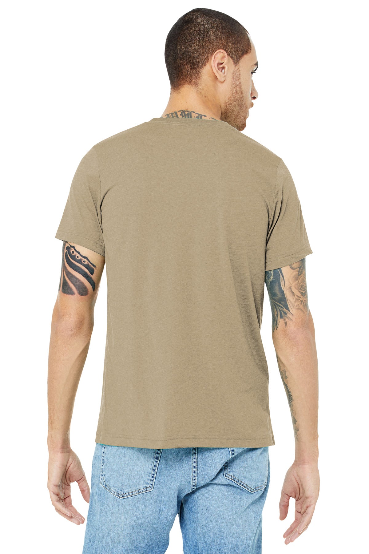 BELLA+CANVAS  Unisex Triblend Short Sleeve Tee. BC3413
