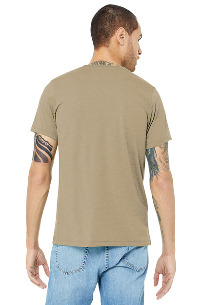 BELLA+CANVAS  Unisex Triblend Short Sleeve Tee. BC3413