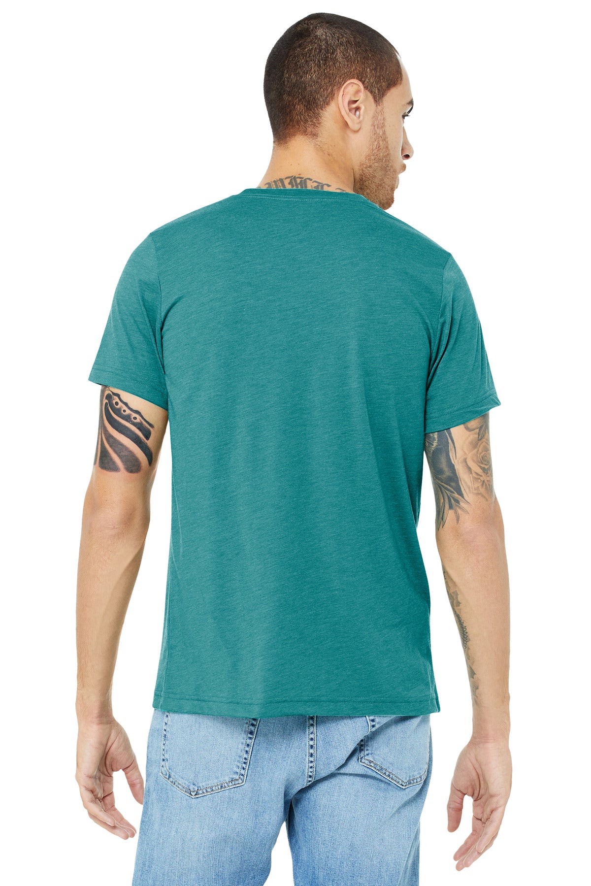 BELLA+CANVAS  Unisex Triblend Short Sleeve Tee. BC3413