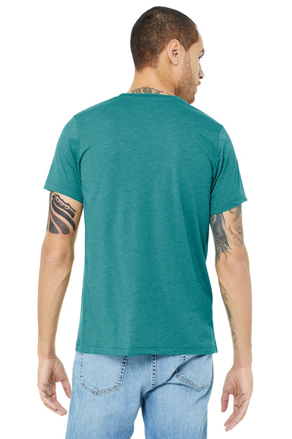 BELLA+CANVAS  Unisex Triblend Short Sleeve Tee. BC3413