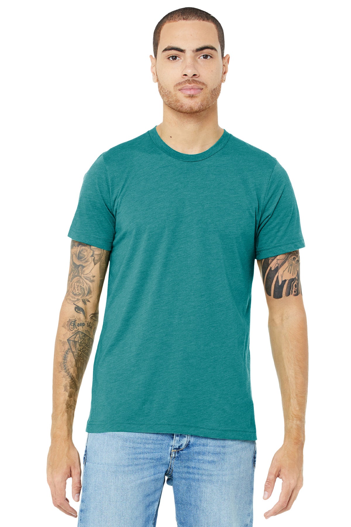 BELLA+CANVAS  Unisex Triblend Short Sleeve Tee. BC3413