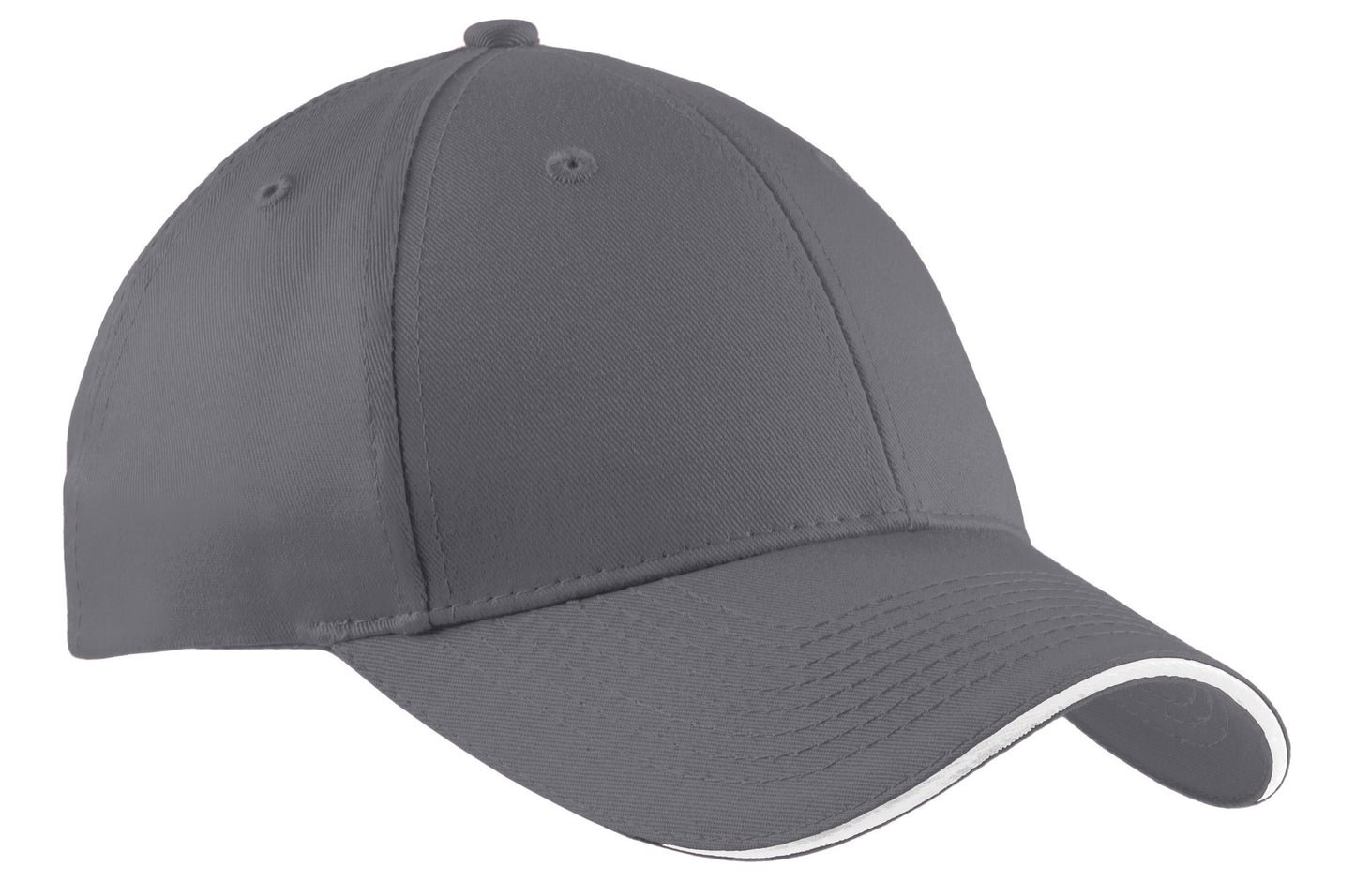 Port & Company Sandwich Bill Cap.  CP85